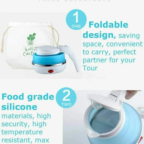 Fast Water Boiling 600 ml Portable Kettle Travel Kettle