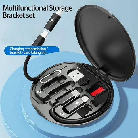 60W Fast Charging Cable Kit with Storage Box 5 in 1