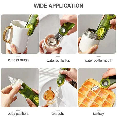 3-in-1 Silicone Cup Brush Set